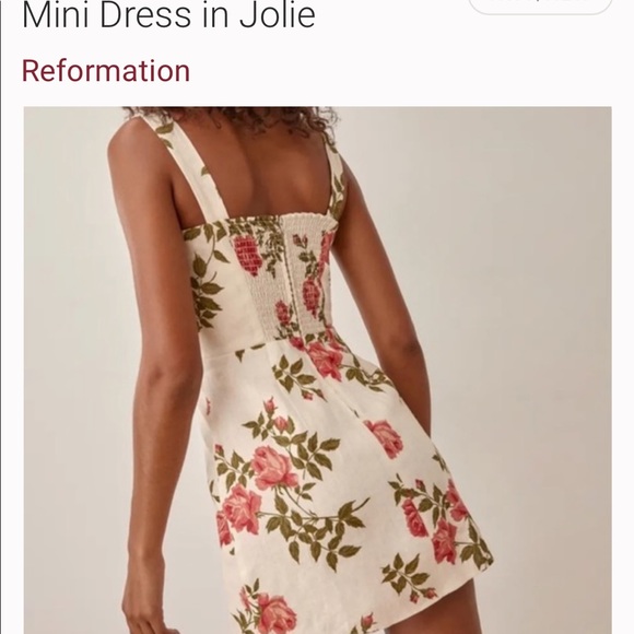 REFORMATION LINEN DRESS! | New, never worn! - Picture 7 of 7